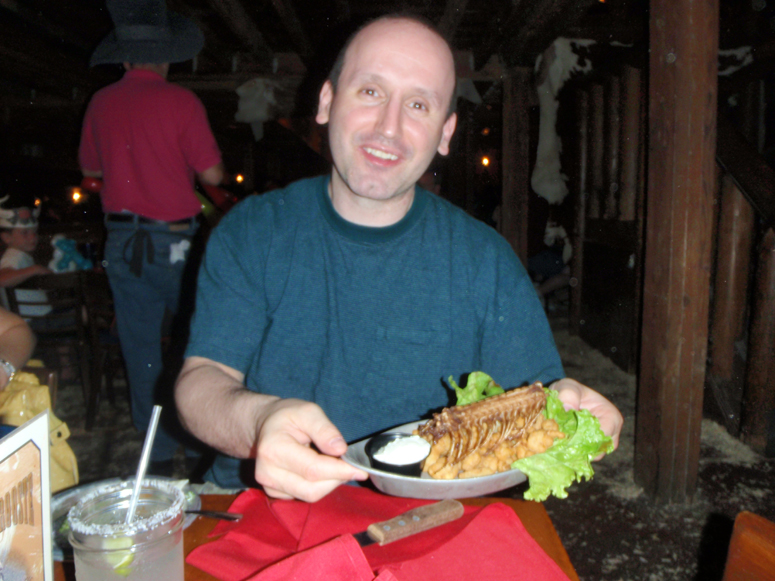 Mike's Meal of Rattle Snake - Arizona 2009